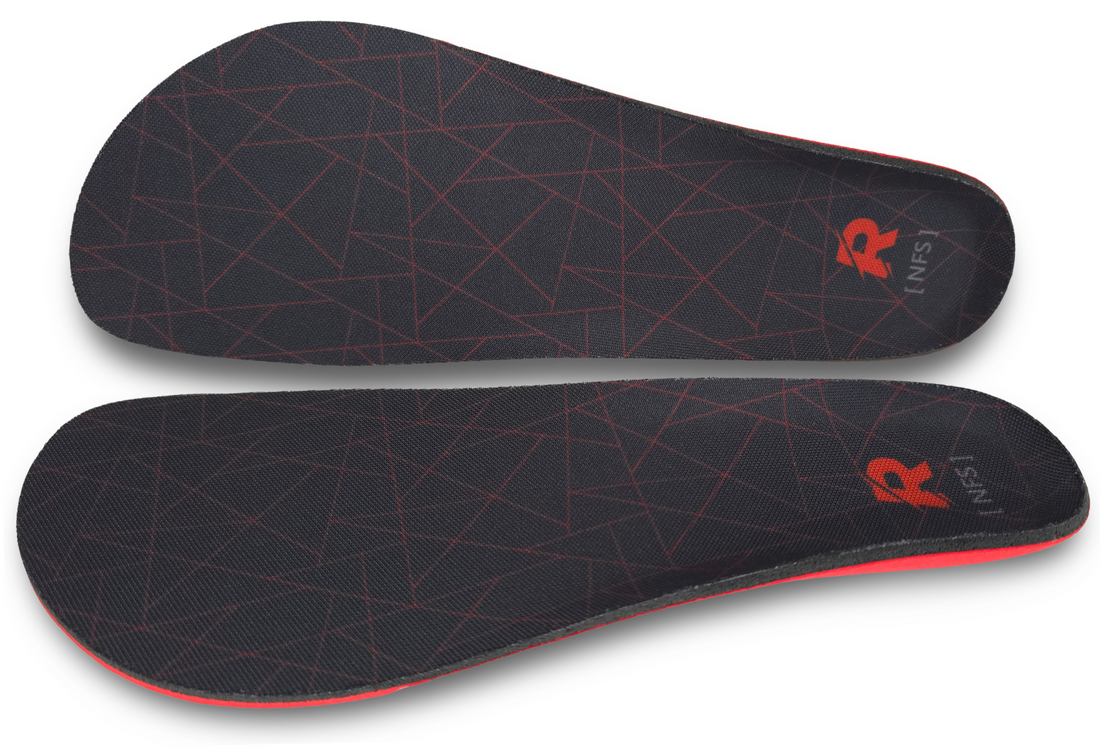 Replacement insoles for Altra or Topo shoes featuring wide toe box insoles design, ideal for enhanced comfort and support.