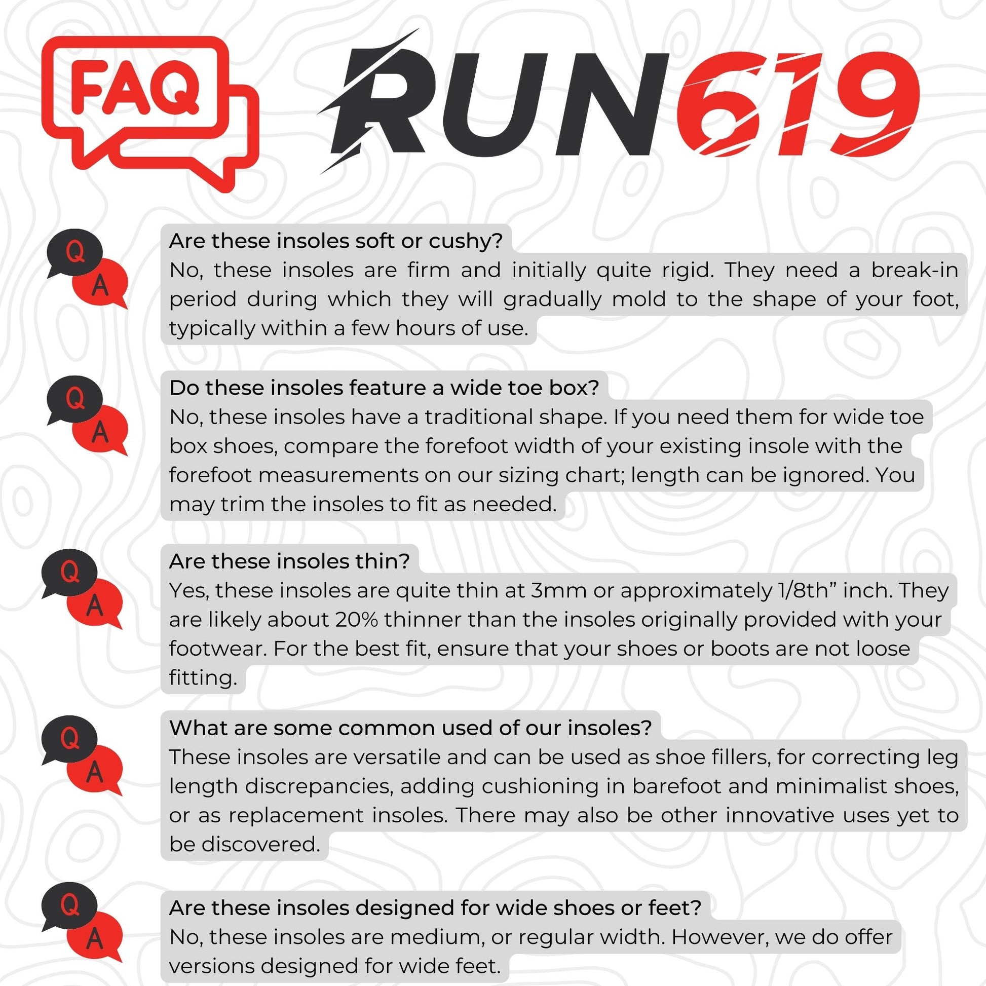 Run 619 FAQ's