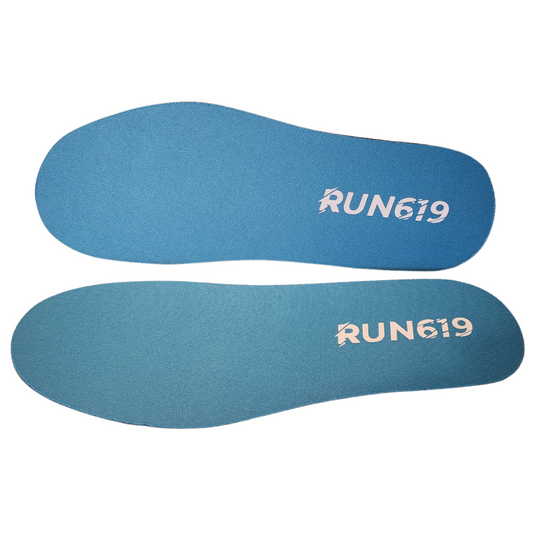 WIDE Run 619 4.5mm Firm Shoe Inserts | Zero Drop | Foot Forming | Traditional Shape