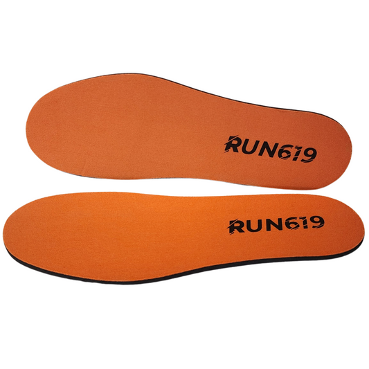 Run 619 4.5mm Firm Shoe Inserts | Zero Drop | Foot Forming | Traditional Shape